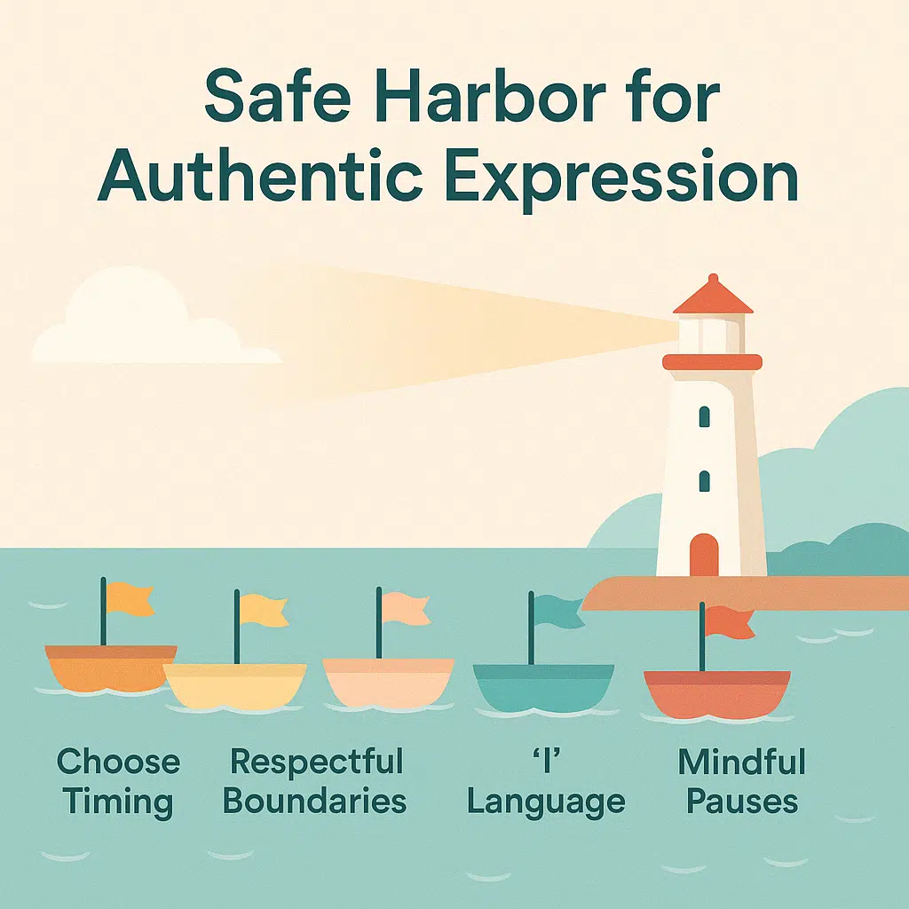 The art of connection: a practical guide to effective communication in your relationship Safe harbor for authentic